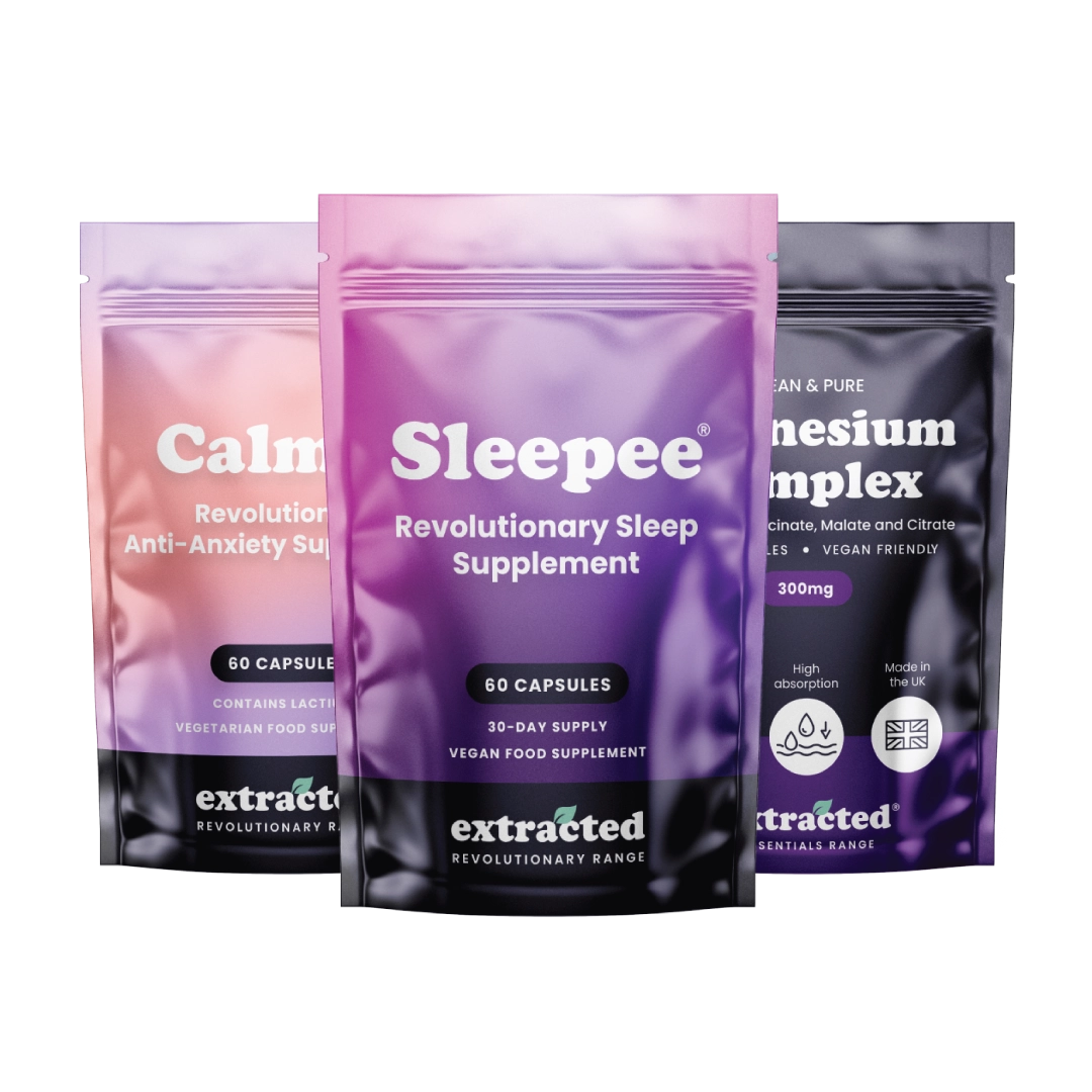 Calmee, Sleepee and Magnesium Complex pouches